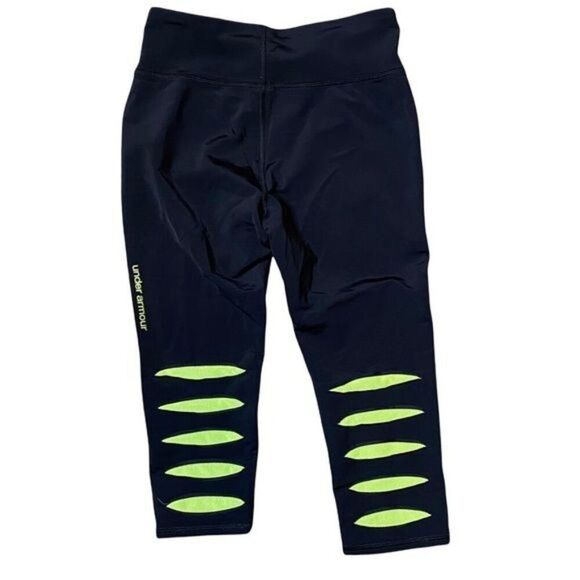 Under Armour Legging Size Extra Small Yellow Black - Picture 1 of 4